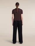 Women's Merino 150 Tech Lite Short Sleeve Crop Tee Bittersweet - 6