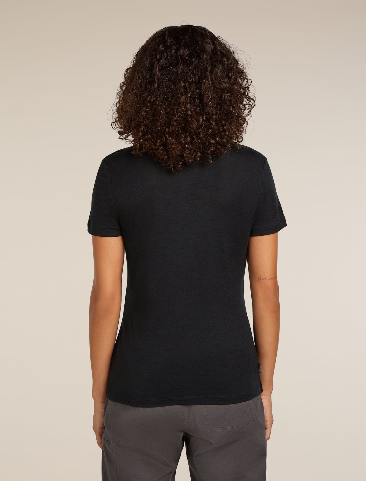 Women's Merino 150 Tech Lite Short Sleeve Polo Black - 2