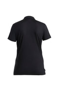 Women's Merino 150 Tech Lite Short Sleeve Polo Black - 10
