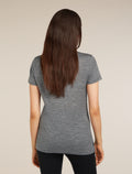 Women's Merino 150 Tech Lite Short Sleeve T-Shirt Gritstone Heather - 2