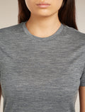 Women's Merino 150 Tech Lite Short Sleeve T-Shirt Gritstone Heather - 7