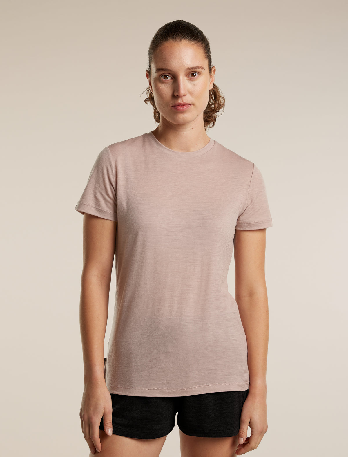 Women's Merino 150 Tech Lite Short Sleeve Tee Pink quartz - 1