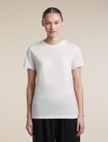 Women's Merino 150 Tech Lite Short Sleeve Tee Ecru Heather - 1