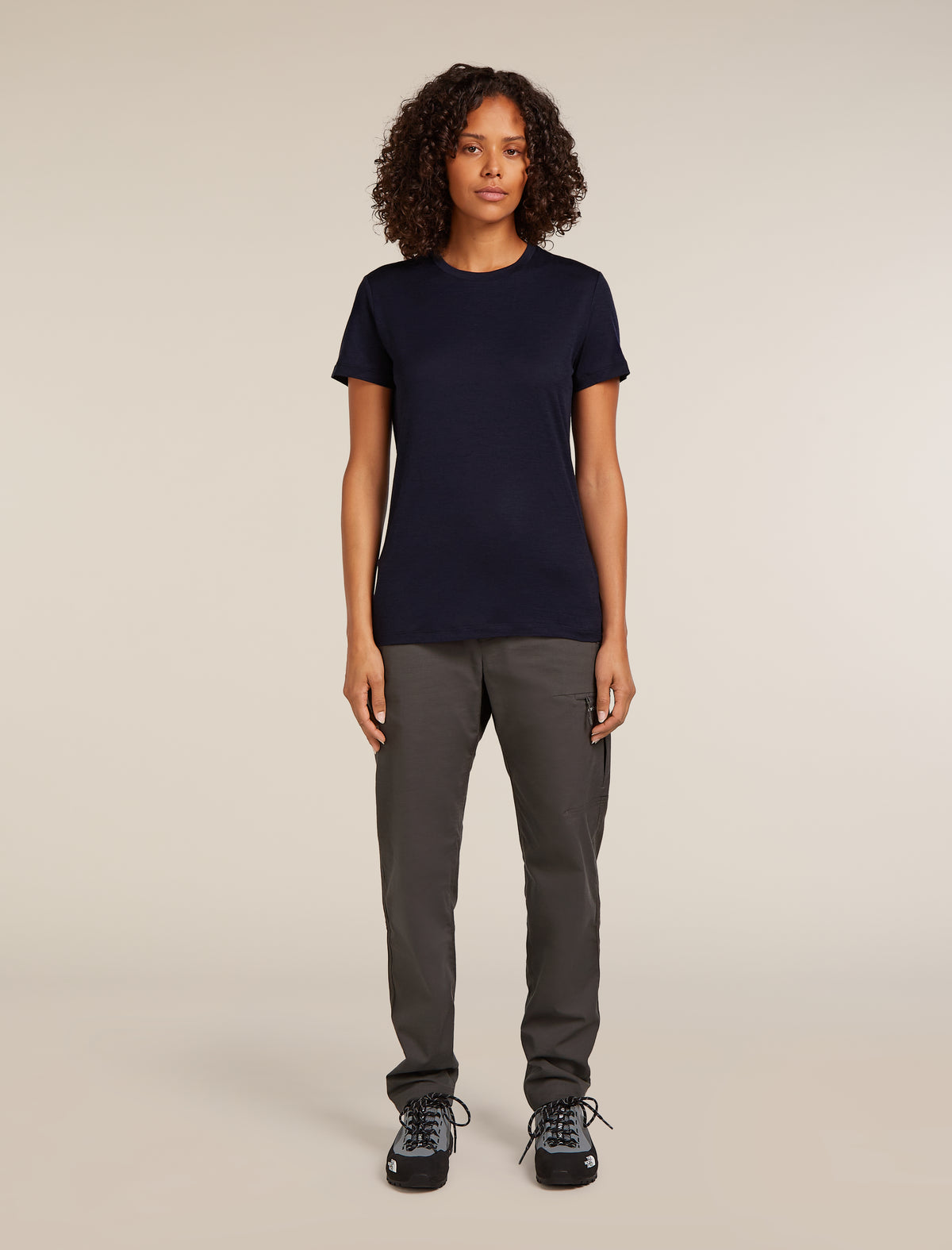 Women's Merino 150 Tech Lite Short Sleeve T-Shirt Midnight Navy - 3