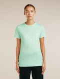 Women's Merino 150 Tech Lite Short Sleeve Tee Hike Path Mint - 1
