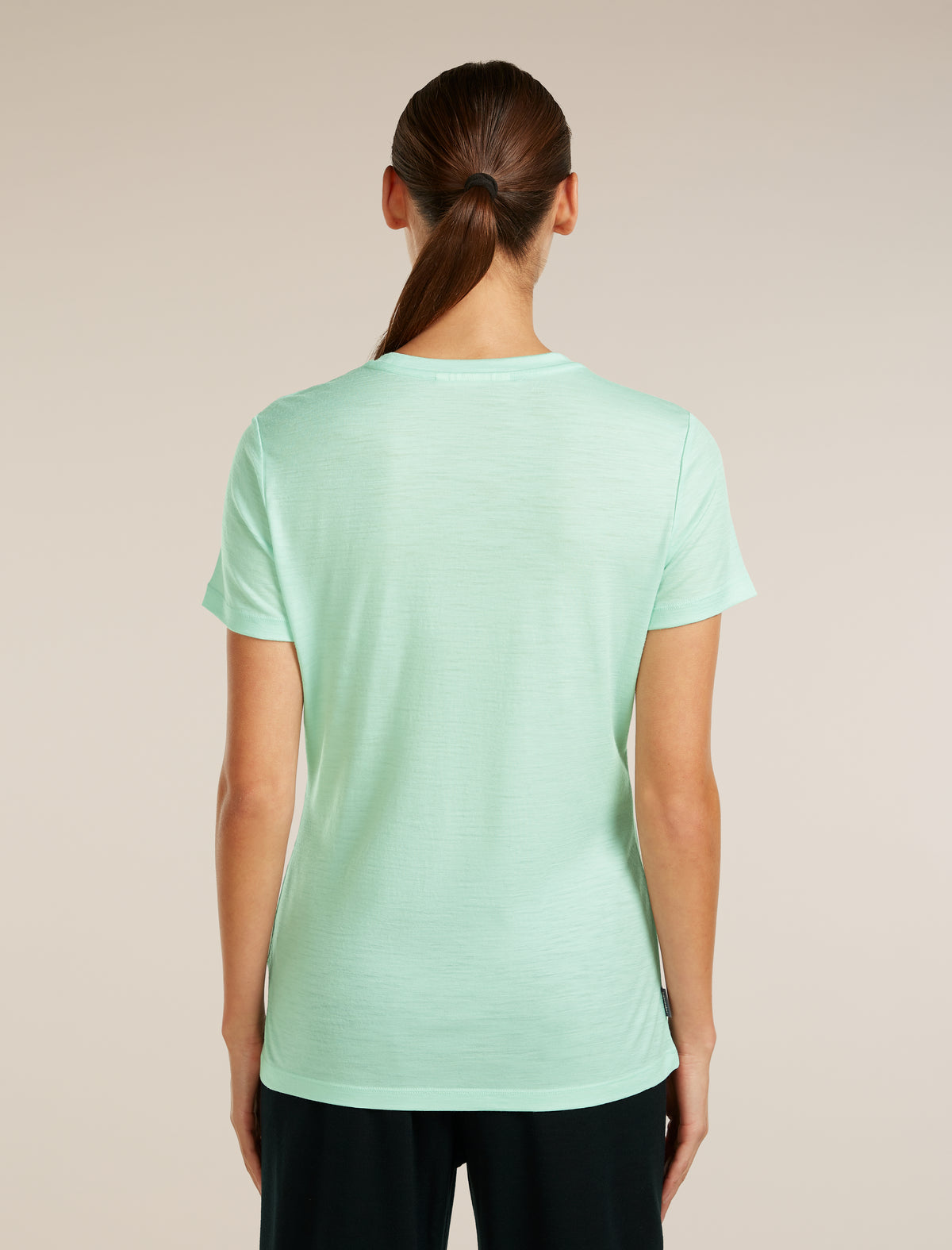 Women's Merino 150 Tech Lite Short Sleeve Tee Hike Path Mint - 2