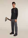 Men's Merino Blend 125 Cool-Lite™ Sphere Long Sleeve T-Shirt Black - 4