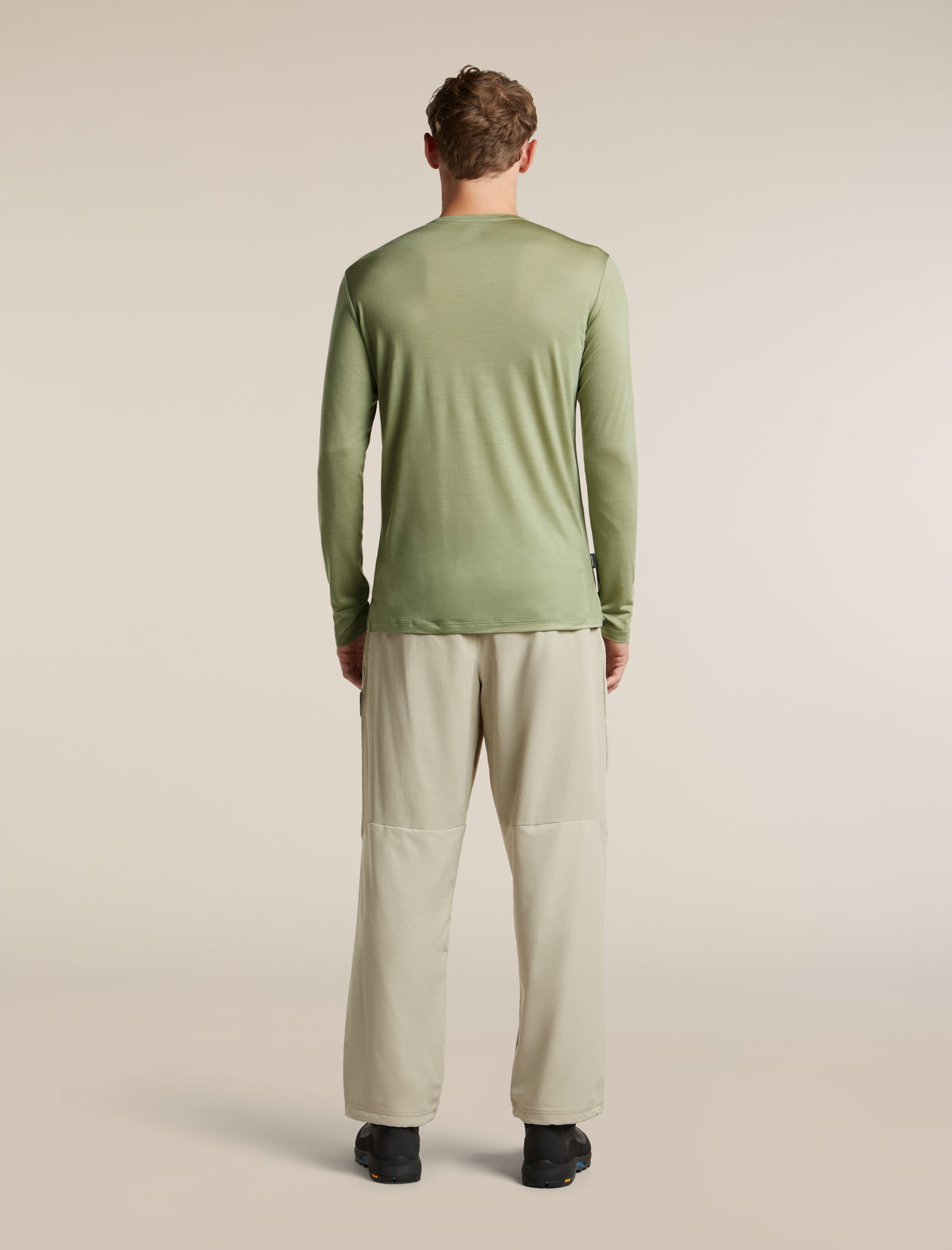 Men's Merino Blend 125 Cool-Lite™ Sphere Long Sleeve Tee Lichen - 6