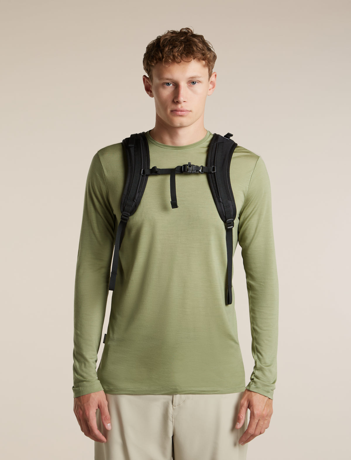 Men's Merino Blend 125 Cool-Lite™ Sphere Long Sleeve Tee Lichen - 5