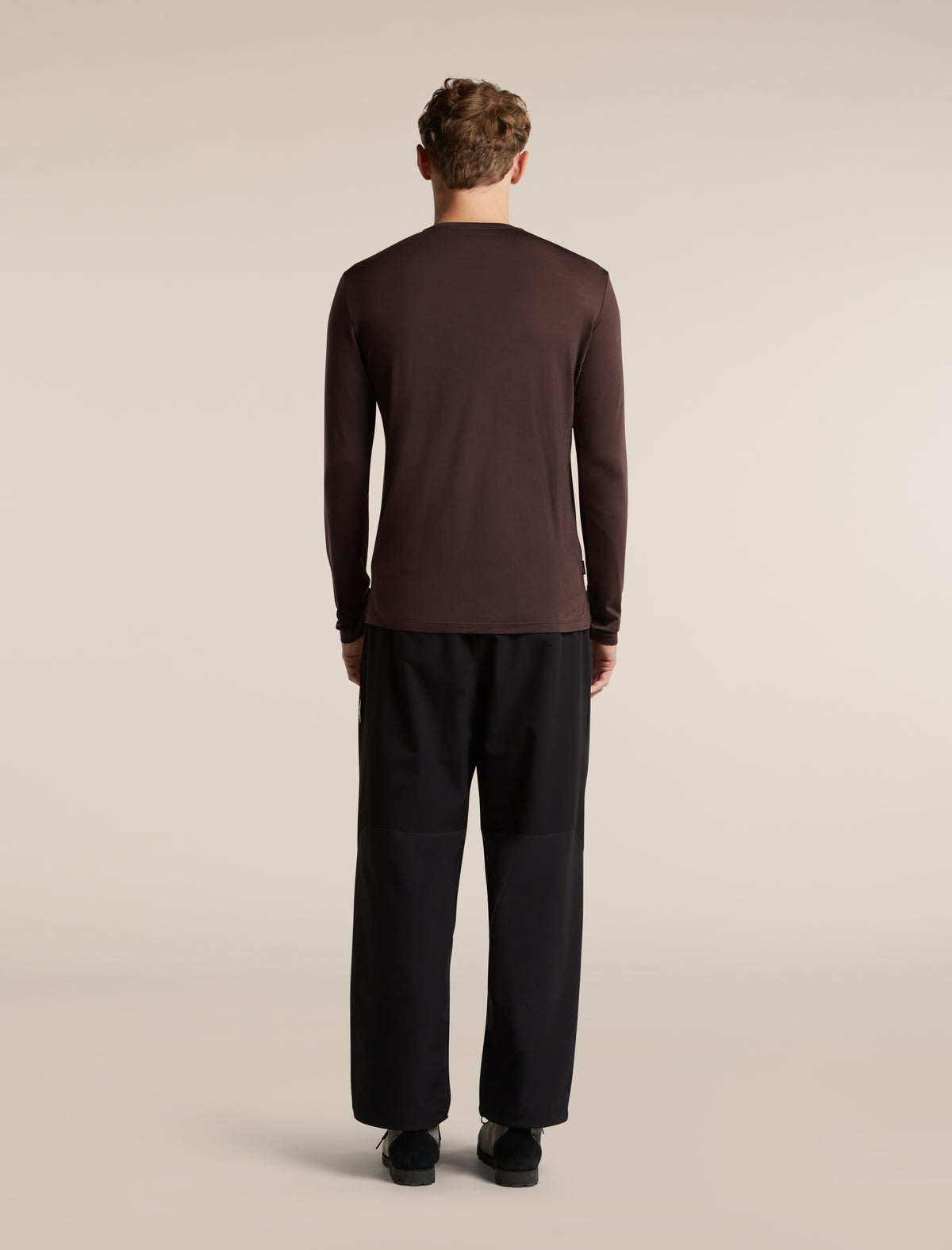 Men's Merino Blend 125 Cool-Lite™ Sphere Long Sleeve Tee Bittersweet - 6