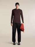 Men's Merino Blend 125 Cool-Lite™ Sphere Long Sleeve Tee Bittersweet - 4