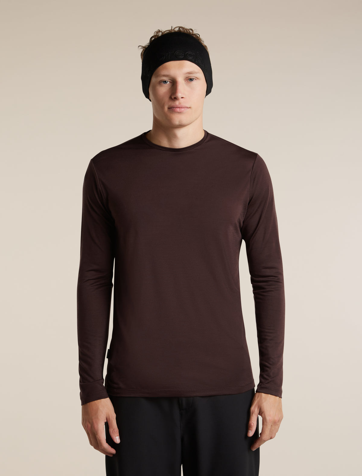 Men's Merino Blend 125 Cool-Lite™ Sphere Long Sleeve Tee Bittersweet - 5