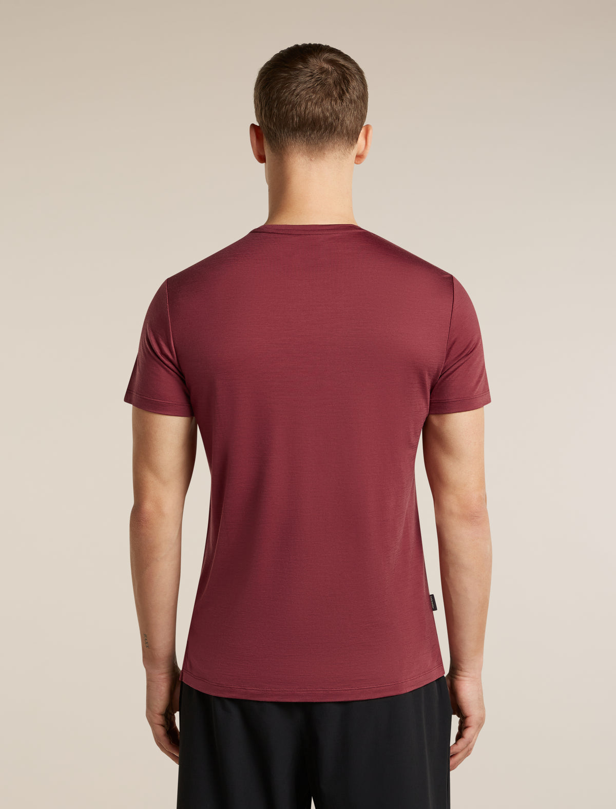 Men's Merino Blend 125 Cool-Lite™ Sphere Short Sleeve Tee Port - 2