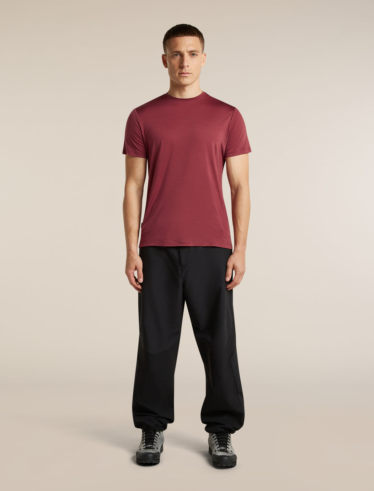 Men's Merino Blend 125 Cool-Lite™ Sphere Short Sleeve Tee Port - 3
