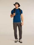Men's Merino Blend 125 Cool-Lite™ Sphere Short Sleeve Tee Atlantis - 4