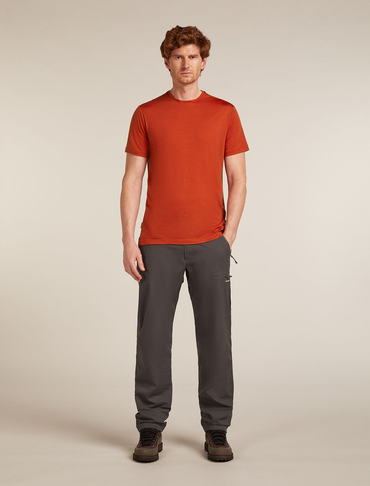 Men's Merino Blend 125 Cool-Lite™ Sphere Short Sleeve T-Shirt Agate - 3