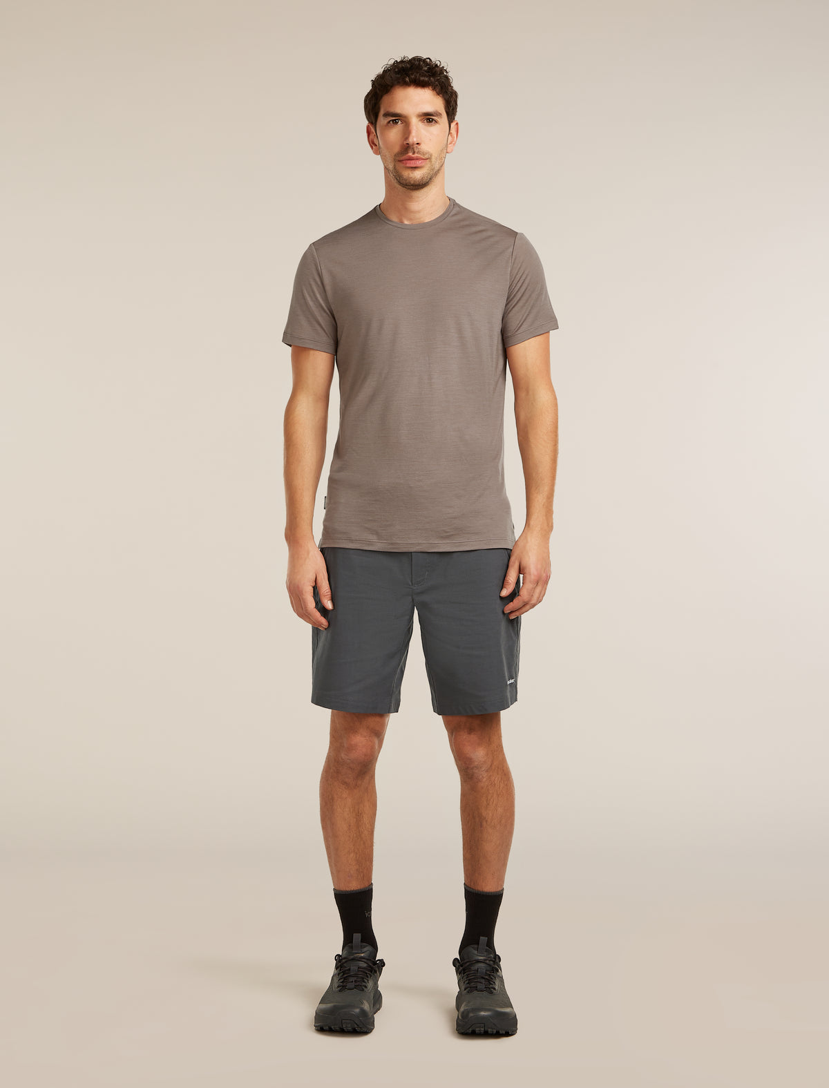 Men's Merino Blend 125 Cool-Lite™ Sphere Short Sleeve Tee Porcini - 3