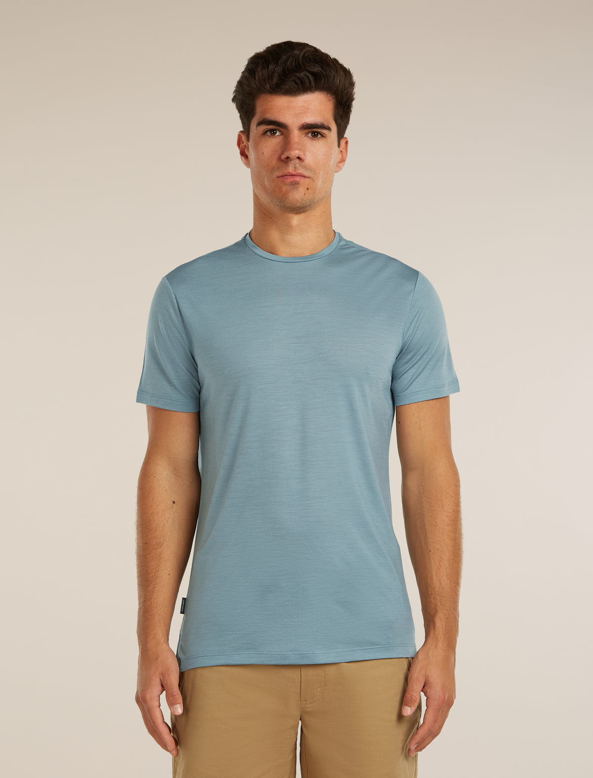 Men's Merino Blend 125 Cool-Lite™ Sphere Short Sleeve Tee Flint Blue - 1