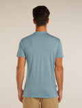 Men's Merino Blend 125 Cool-Lite™ Sphere Short Sleeve Tee Flint Blue - 2