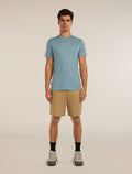 Men's Merino Blend 125 Cool-Lite™ Sphere Short Sleeve Tee Flint Blue - 3