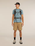Men's Merino Blend 125 Cool-Lite™ Sphere Short Sleeve Tee Flint Blue - 4