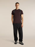 Men's Merino Blend 125 Cool-Lite™ Sphere Short Sleeve Tee Bittersweet - 4