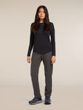 Women's Merino Blend 125 Cool-Lite™ Sphere Long Sleeve T-Shirt Black - 4