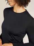 Women's Merino Blend 125 Cool-Lite™ Sphere Long Sleeve T-Shirt Black - 6