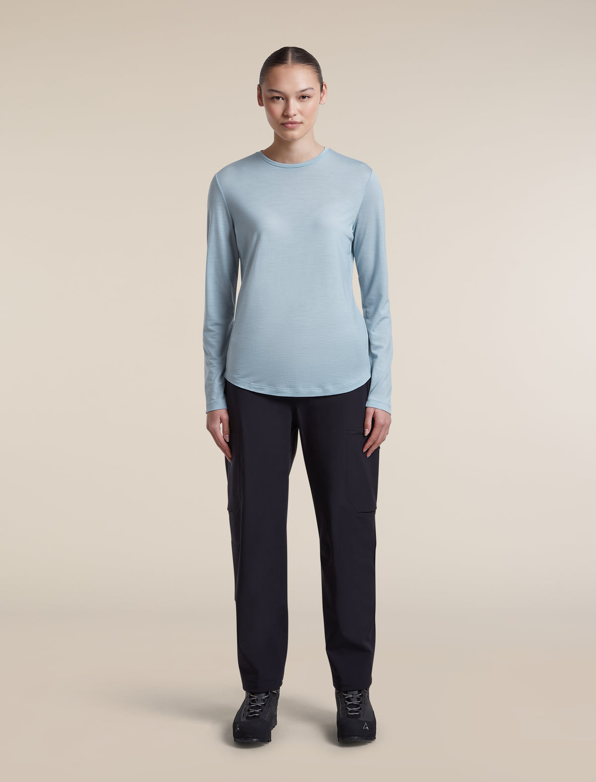 Haut à manches longues 125 Cool-Lite™ Sphere en mélange de mérinos pour femmes  - 3
