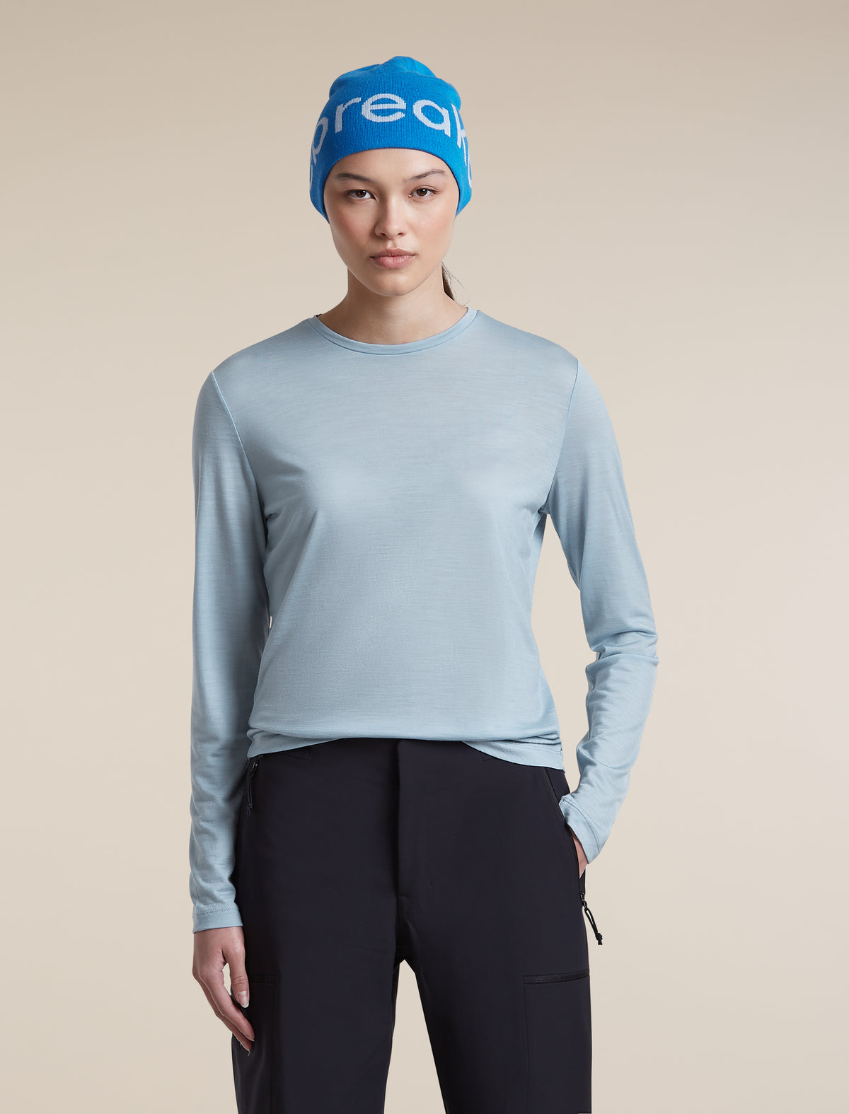 Haut à manches longues 125 Cool-Lite™ Sphere en mélange de mérinos pour femmes  - 5