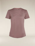 Women's Merino Blend 125 Cool-Lite™ Sphere Short Sleeve T-Shirt Carob heather - 6