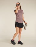 Women's Merino Blend 125 Cool-Lite™ Sphere Short Sleeve T-Shirt Carob heather - 4