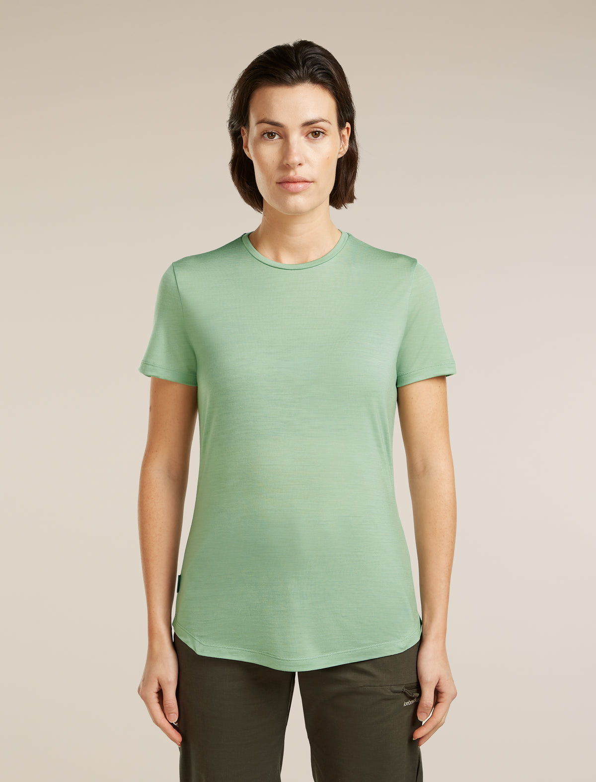 Women's Merino Blend 125 Cool-Lite™ Sphere Short Sleeve Tee Seaglass - 1
