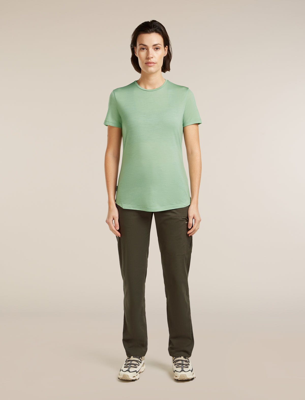 Women's Merino Blend 125 Cool-Lite™ Sphere Short Sleeve Tee Seaglass - 3
