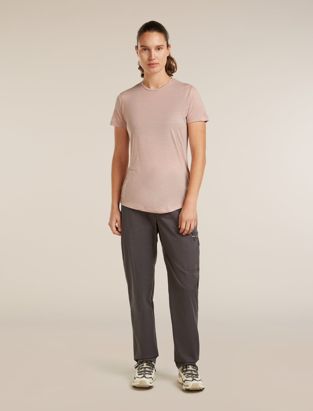 Women's Merino Blend 125 Cool-Lite™ Sphere Short Sleeve Tee Pink quartz - 3