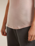 icebreaker Women's Merino Blend 125 Cool-Lite™ Sphere Short Sleeve Tee Pink quartz WOMEN - 11
