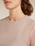 icebreaker Women's Merino Blend 125 Cool-Lite™ Sphere Short Sleeve Tee Pink quartz WOMEN - 10
