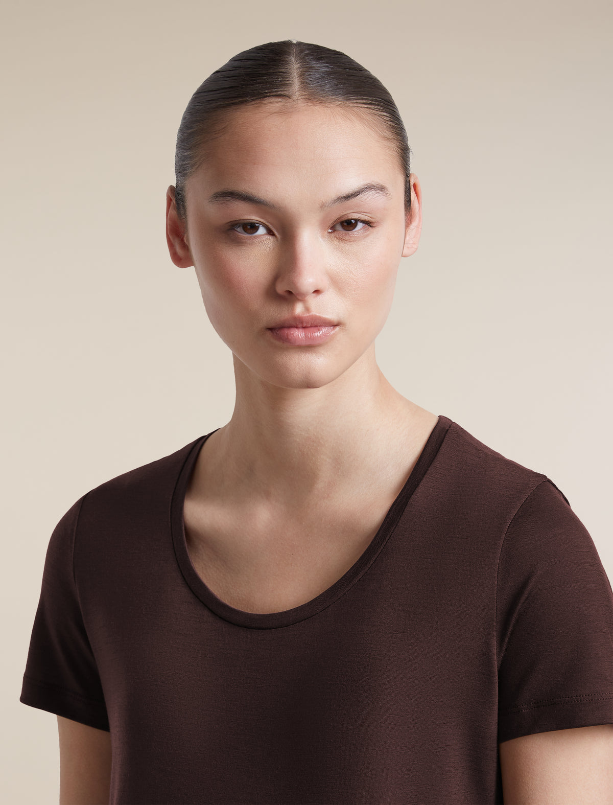 Women's Merino Blend 125 Cool-Lite™ Sphere Short Sleeve Scoop Tee Bittersweet - 7