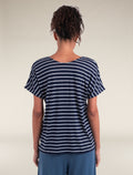 Haut rayé Drayden réversible en mélange de mérinos Women's  - 2