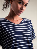 Haut rayé Drayden réversible en mélange de mérinos Women's  - 4
