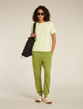 T-shirt rayé en mérinos et lin Women's  - 4