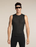 icebreaker Merino Blend 75 Cool-Lite™ Featherlight™ Tank Black  - 5
