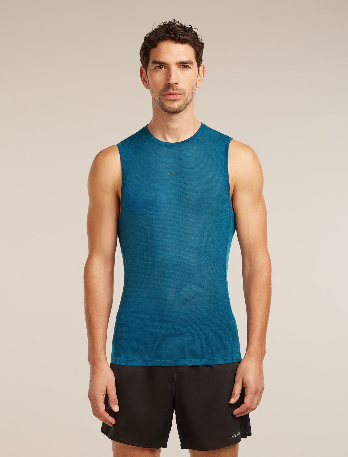 Men's Merino Blend 75 Cool-Lite™ Featherlight™ Tank Atlantis - 1