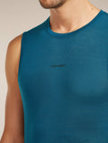 Men's Merino Blend 75 Cool-Lite™ Featherlight™ Tank Atlantis - 7
