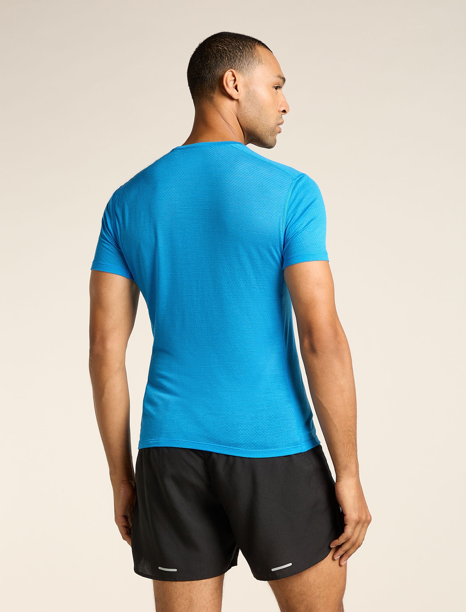 Men's Merino Blend 75 Cool-Lite™ Featherlight Short Sleeve Crewe