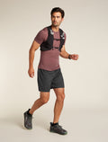 Merino Blend 75 Cool-Lite™ Featherlight™ Short Sleeve T-Shirt Carob - 1