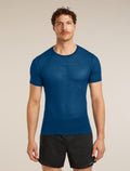 Men's Merino Blend 75 Cool-Lite™ Featherlight™ Short Sleeve Crewe Atlantis - 1