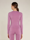 Women's Merino Blend 260 ZoneKnit™ Seamless Long Sleeve Crewe Thermal Top Deco - 3