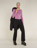 Women's Merino Blend 260 ZoneKnit™ Seamless Long Sleeve Crewe Thermal Top Deco - 5