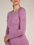 Women's Merino Blend 260 ZoneKnit™ Seamless Long Sleeve Crewe Thermal Top Deco - 6